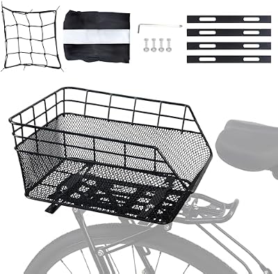 WEEROCK Steel Wire Rear Basket Review: Bolt It and Forget It