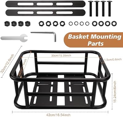 PMKBVI basket with the waterproof cover installed