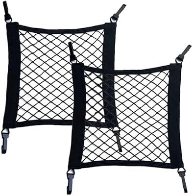 XQIGI cargo net 2-pack with ABS hooks