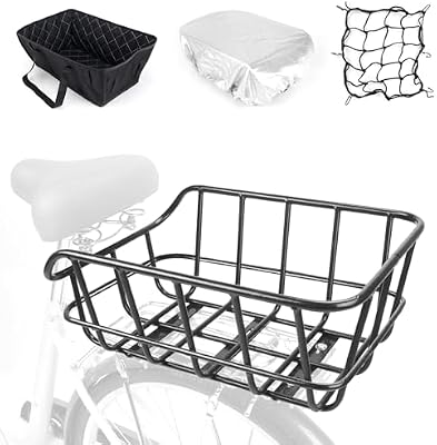 SAMRELAX Rear Bike Basket Review: The Sensible Middle