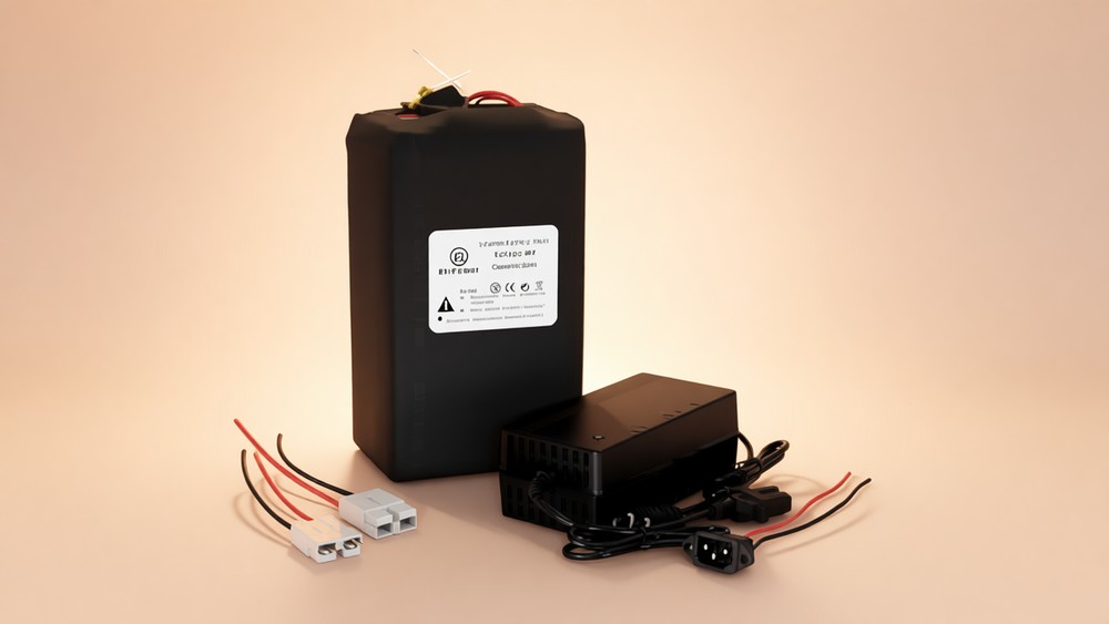 the btrpower battery front view