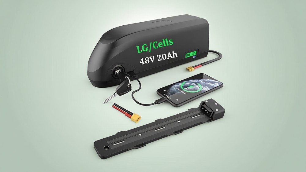 DICHOU 48V 20Ah Ebike Battery Review: 960Wh Replacement for Rad Power Bikes