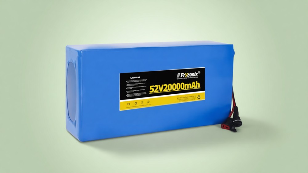 Fryzonix 52V 20Ah ebike battery external pack