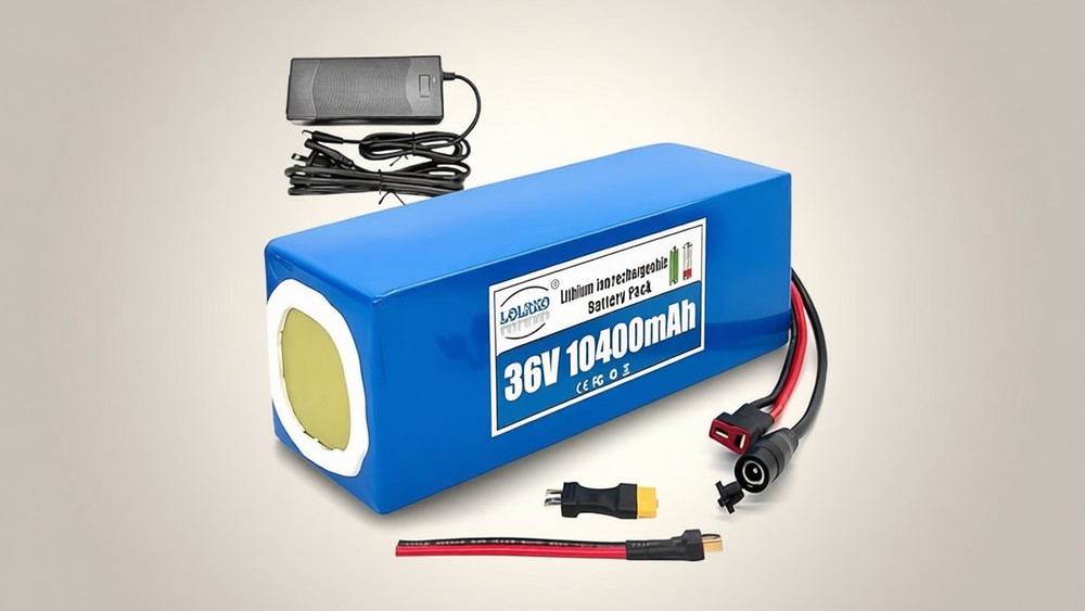 LOLRKO 36V 10Ah Ebike Battery Review: 360Wh Waterproof Pack with 25A BMS