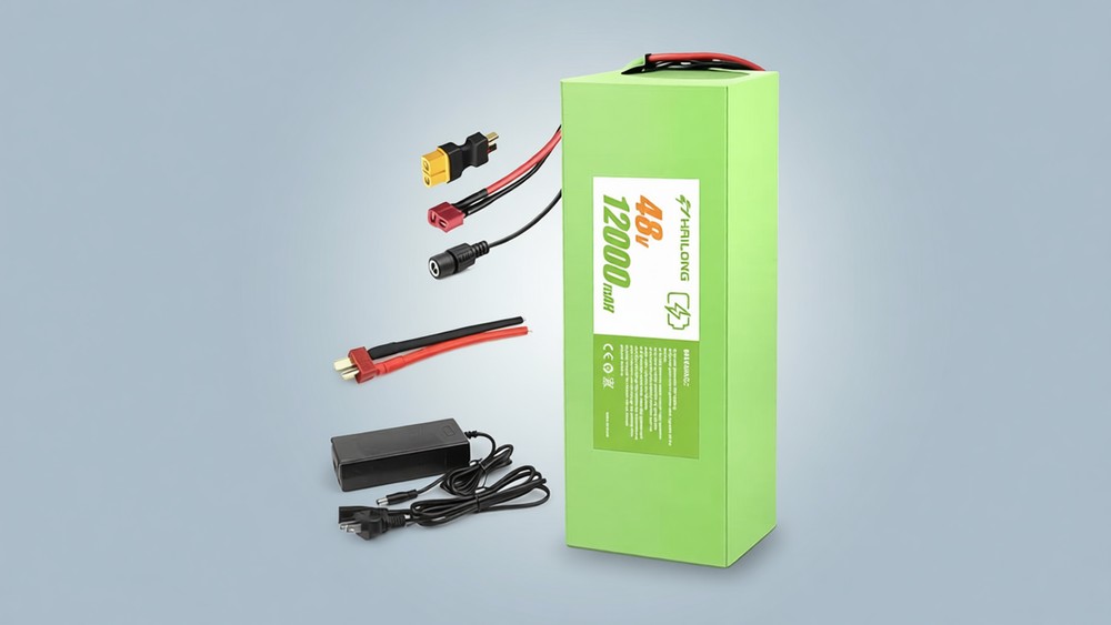 RANSYRI 48V 12Ah lightweight ebike battery external box style