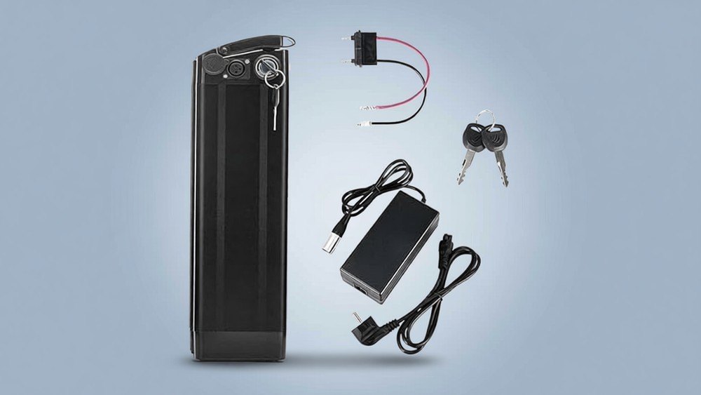 image of the the silver.6Ah ebike battery