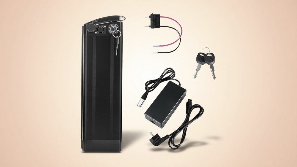 SDTYYP 48V 18Ah silver fish ebike battery with aluminum alloy shell