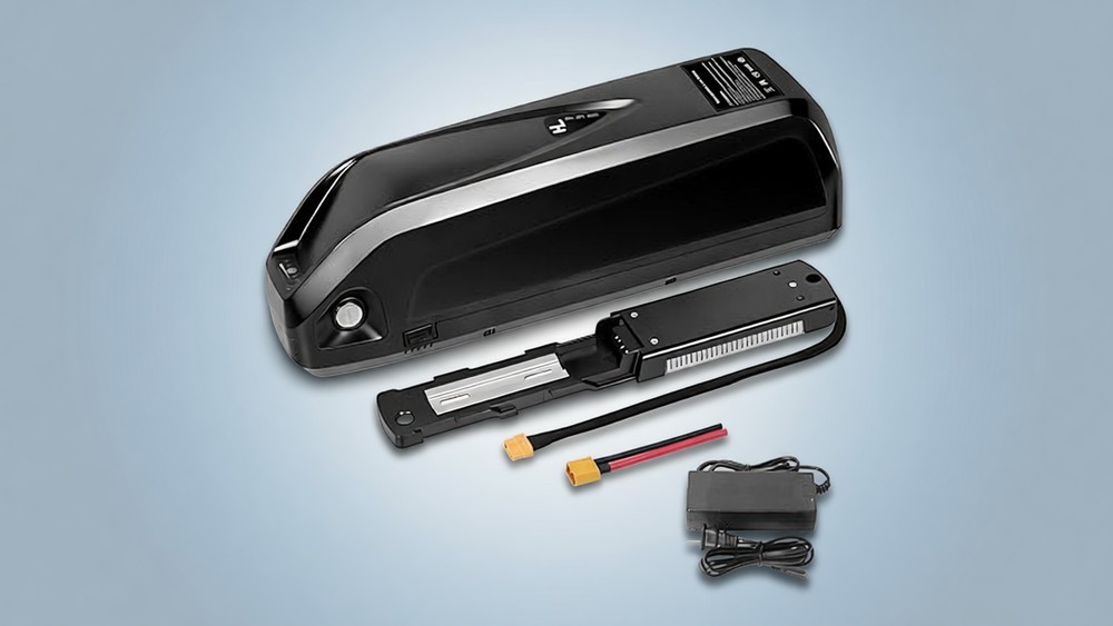 the seenrongyuan shark battery with USB port and key lock