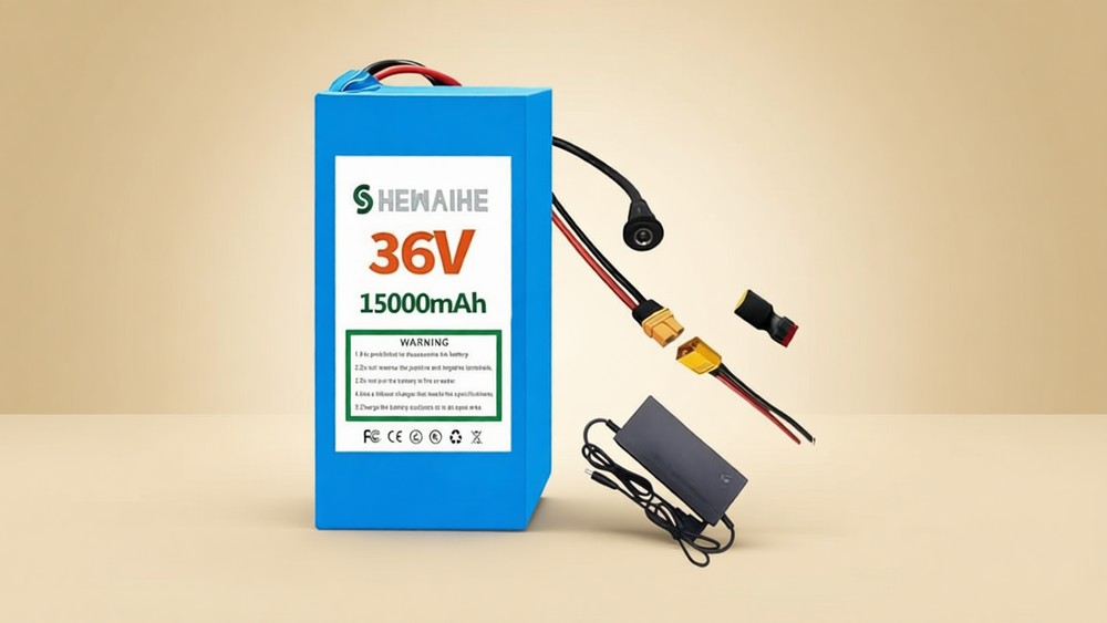 SHEWAIHE 36V 15Ah Ebike Battery Review: 540Wh Universal Pack on a Budget