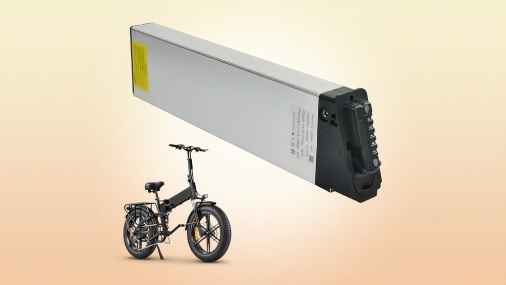 ShunTongDa 48V 10.4Ah folding battery, front view