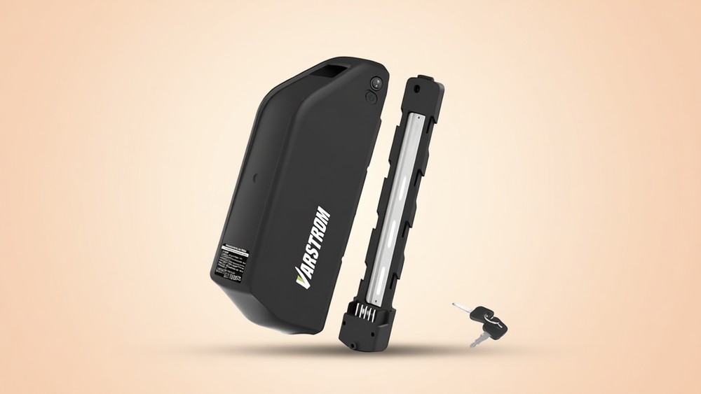 Varstrom Battery Mounted on Bike