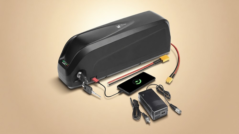 the viset water bottle style ebike battery