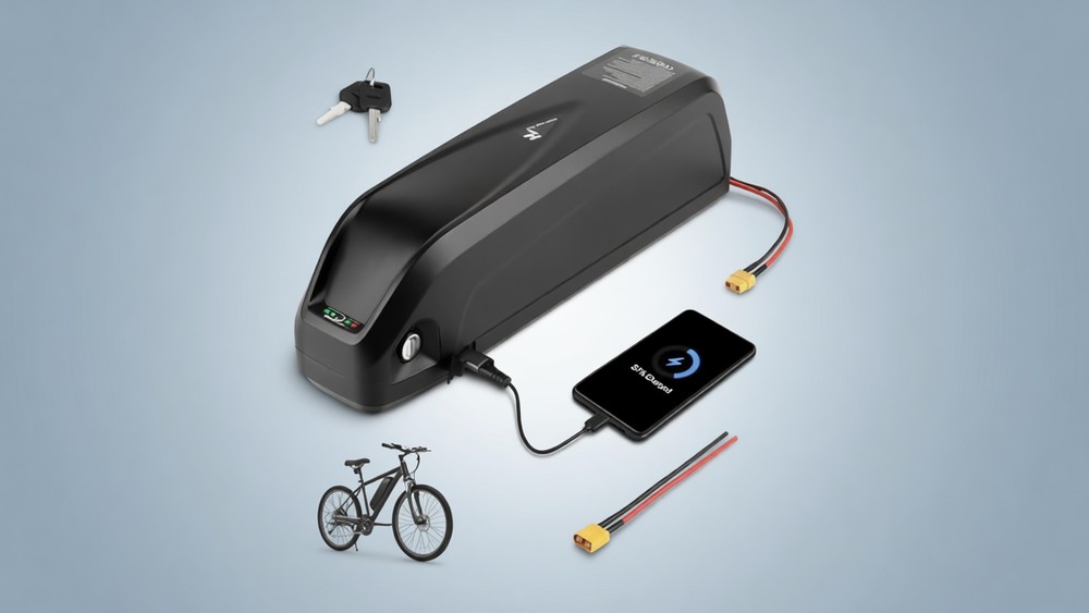 VISET LI 52V 20Ah Ebike Battery Review: 1040Wh with USB Port and 40A BMS