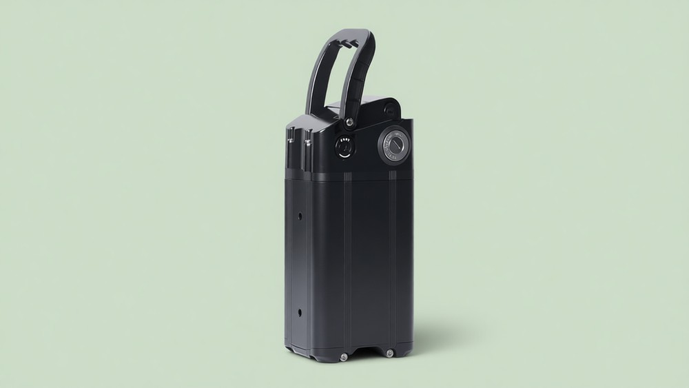 Vodipower Silver Fish battery mounted view