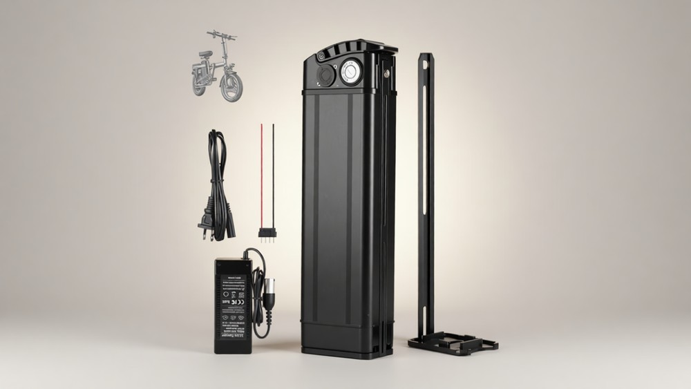 Xunyunda 48V 16Ah Silver Fish Ebike Battery Review: 768Wh with Anti-Theft Lock