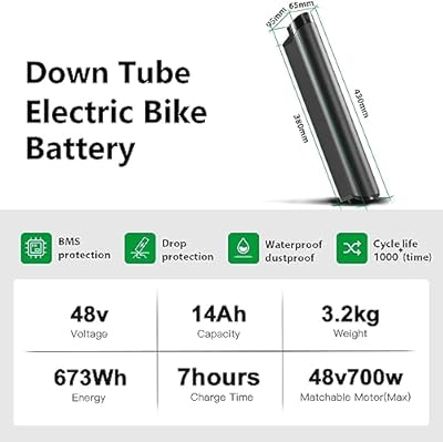 Yose Power 48V 14Ah battery specifications and compatibility information