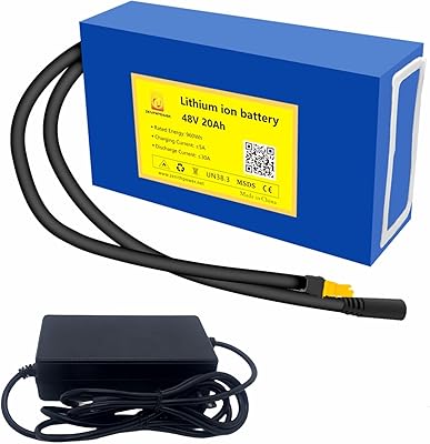 SWQQWEI 48V 20Ah Ebike Battery