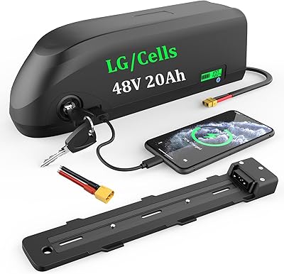 DICHOU 48V 20Ah ebike battery replacement for Rad Power Bikes models