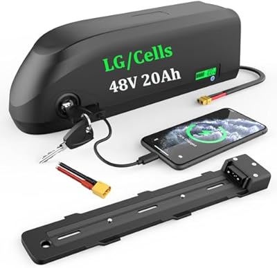 DICHOU 48V 20Ah LG cell ebike battery for Rad Power bikes
