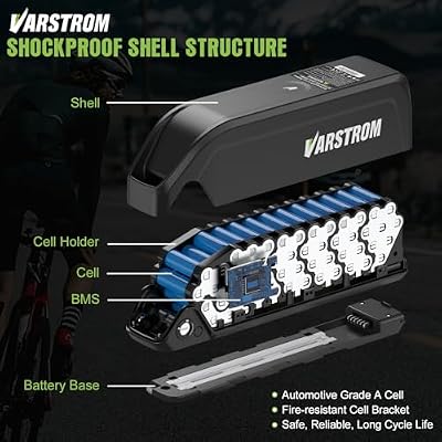 Varstrom battery installed on bike