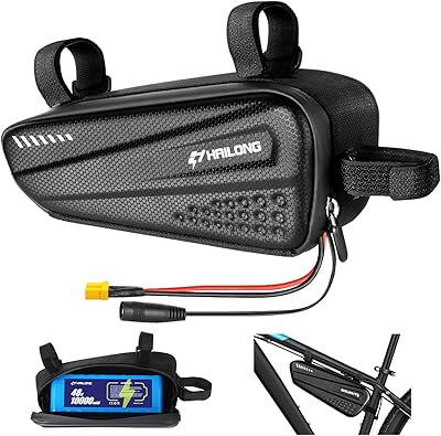 RANSYRI 48V 12Ah Hailong compact ebike battery with waterproof case