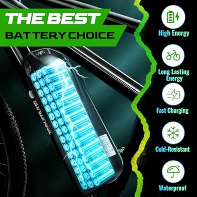 VISET LI 52V 20Ah battery USB charging port and LED indicator detail
