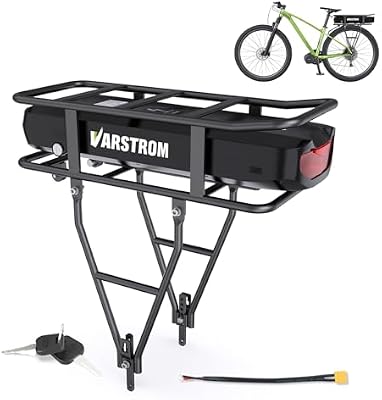 Varstrom 48V 18.2Ah rear rack ebike battery