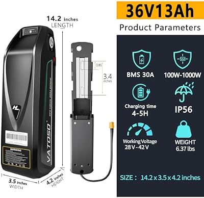 VATOSO battery side view