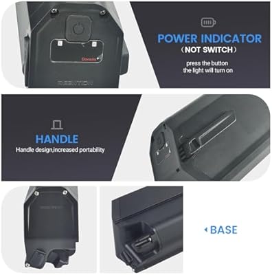 ShunTongDa 48V 17.5Ah showing mounting plate and lock mechanism