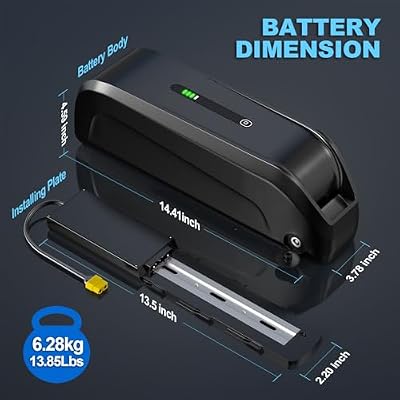 RANSYRI battery dimensions and mount