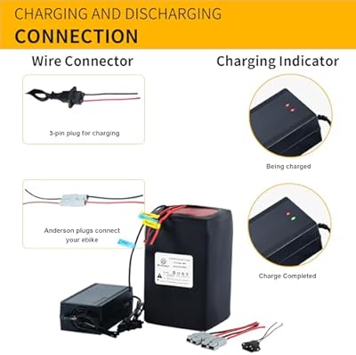 BtrPower 48V 30Ah LiFePO4 ebike battery pack