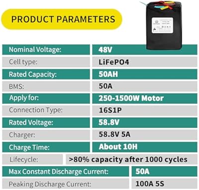 BtrPower 50Ah battery installed on trike