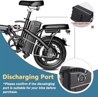 Cefito 48V 20Ah pack with safety lock detail