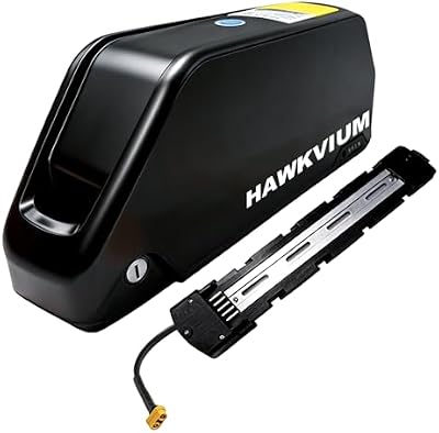 Hawkvium 52V 25Ah ebike battery front view