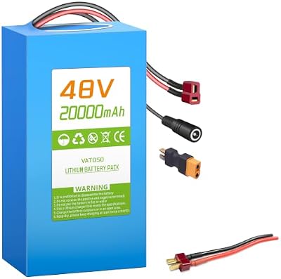 VATOSO 48V 20Ah Lithium Ion Battery Pack