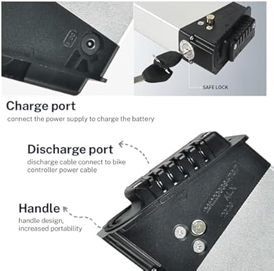 ShunTongDa 48V 14Ah battery safety lock and handle