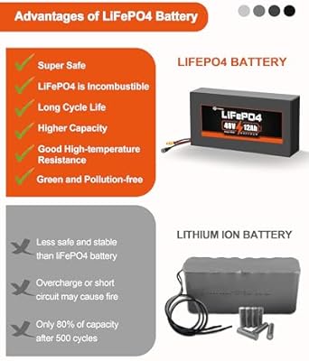 BtrPower LiFePO4 battery pack with accessories