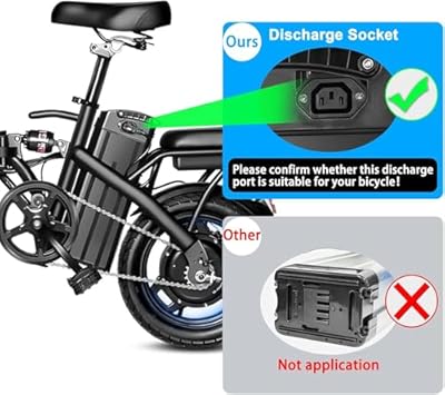 VODIPOWER 48V 20Ah folding battery form factor