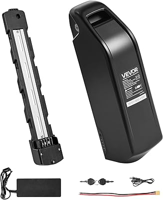 VEVOR 52V 20Ah ebike battery external box with key lock and USB port