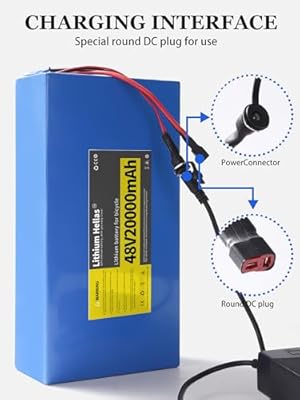 Lithium Hellas 48V 20Ah battery with included charger