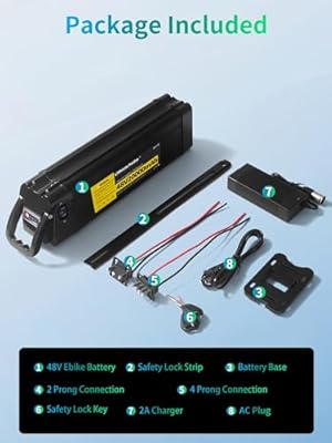 Lithium Hellas folding battery connector and port