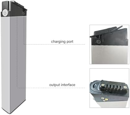 48V 10.4Ah battery with 5-pin discharge port and safety lock