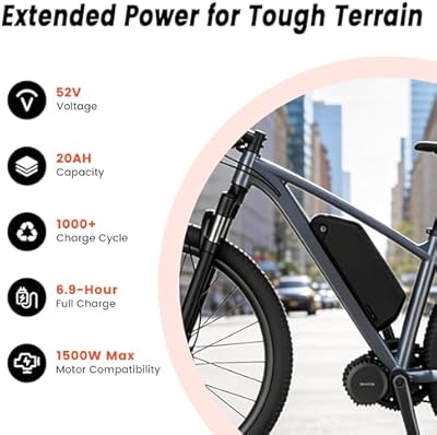 Ecovoltix 52V 20Ah battery connectors