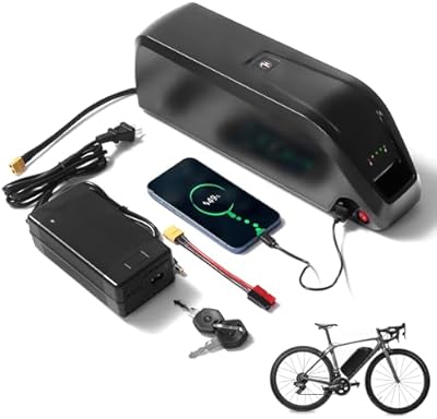 Xunyunda 48V 20Ah ebike battery with LED indicator and lock base