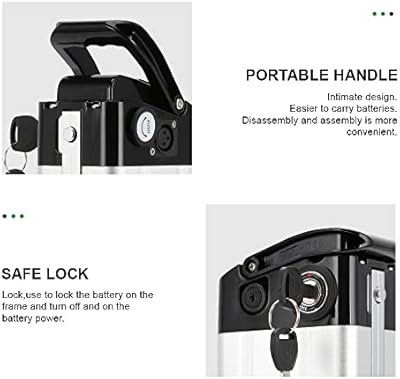 Yose Power silver fish battery detail view