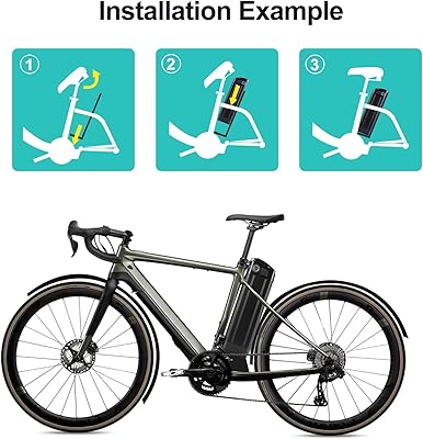 Xunyunda Silver Fish battery bottom connector and mounting rail view