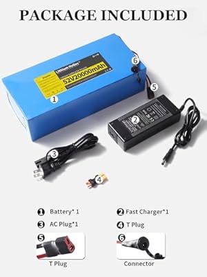 Lithium Hellas 52V 20Ah battery detail