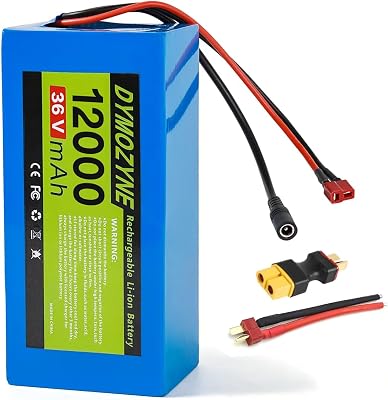 DYMOZYNE 36V 12Ah ebike battery front view