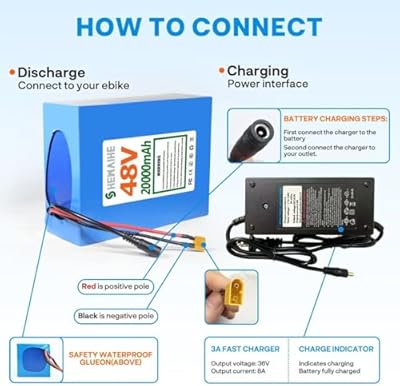 SHEWAIHE 48V 20Ah battery side