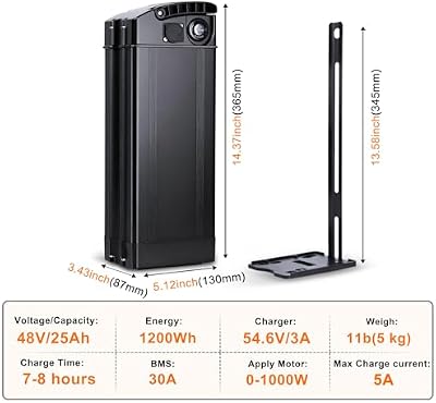 SEENRONGYUAN battery with security lock and keys